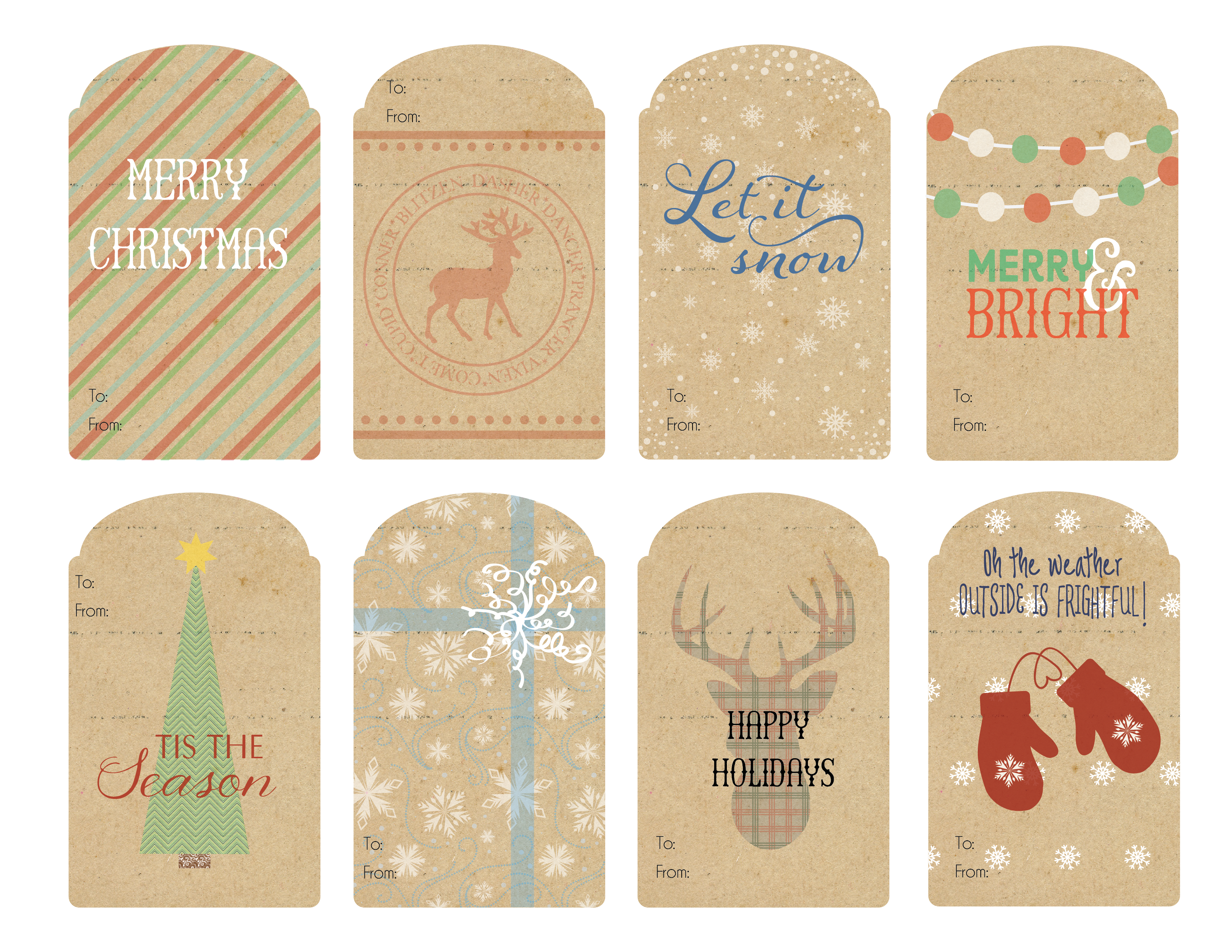 Vintage Gift Tag 53