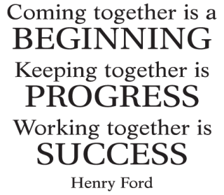 Working Together Is Success Wall Quotes™ Decal | WallQuotes.com Working Together Is Success Wall Quotes™ Decal | WallQuotes.com