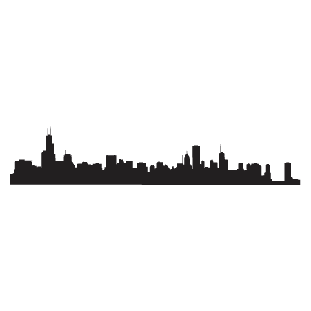 Chicago Skyline Wall Art chicago skyline wall quotes™ wall art decal | wallquotes Chicago Skyline Wall Art chicago skyline wall quotes™ wall art decal | wallquotes