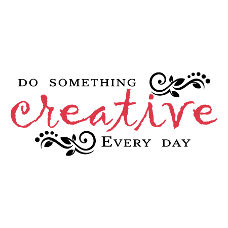 Do Something Creative Classic Wall Quotes™ Decal | WallQuotes.com