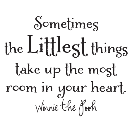 The Littlest Things Wall Quotes™ Decal | WallQuotes.com