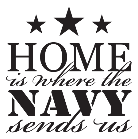 Where The Navy Sends Us Wall Quotes™ Decal  WallQuotes.com