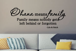 Williams families are forever Wall Quote Mural Decal-quotesfamily11 