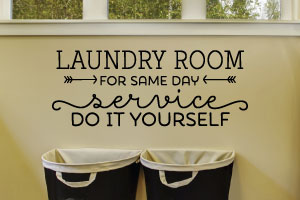 Laundry Wall Decals