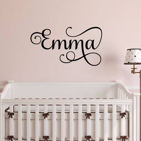 Kids name wall decal kids name bedroom personalized decal name wall lettering 