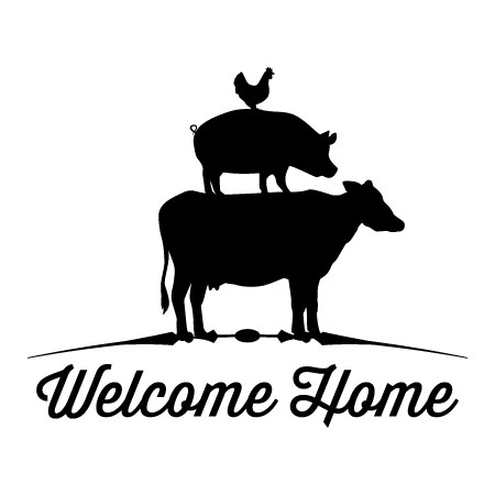 Farm Welcome Home Wall Quotes™ Decal | WallQuotes.com