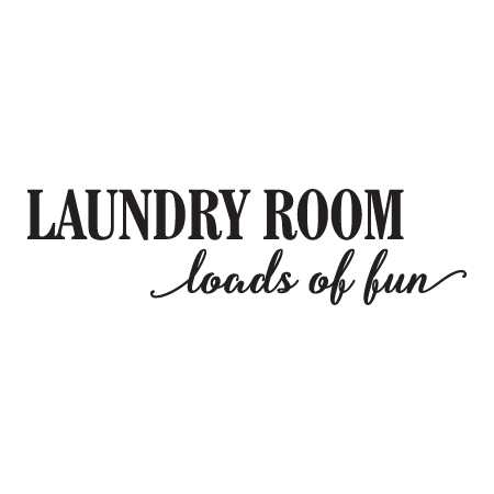 Laundry Loads Of Fun Wall Quotes™ Decal | WallQuotes.com