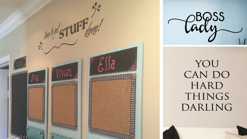 Home Office Wall Art - Little Craft