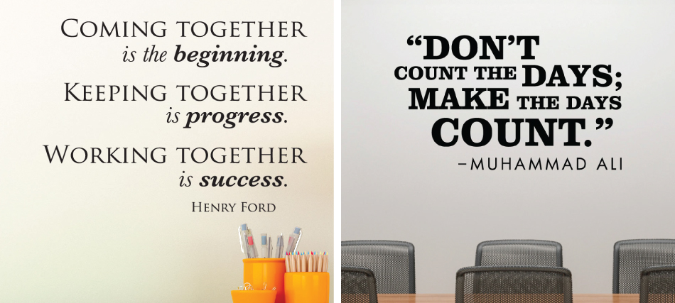 professional office wall quotes