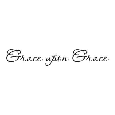 Grace Upon Grace Wall Quotes™ Decal | WallQuotes.com