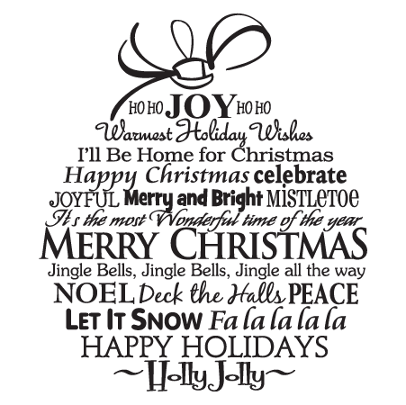 christmas quotes transparent