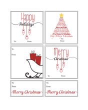 Free Printable Christmas Gift Tags WallQuotes.com