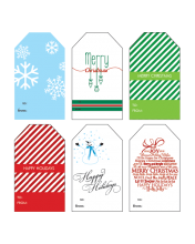 Free Printable Christmas Gift Tags WallQuotes.com