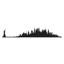 New York Skyline wall decal