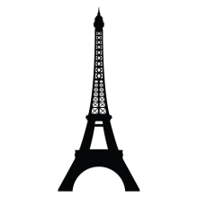 Eiffel Tower wall decal