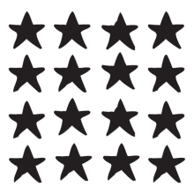 stars postmark wall art decal