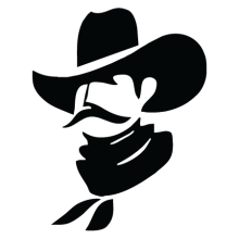 Cowboy silhouette 