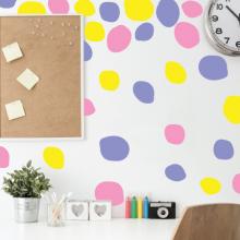 Organic Polka Dots Wall Quotes™ Wall Art wall decal home decor vinyl sticker mural 