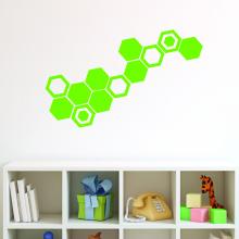 Set of 12 Hexagons (single color)