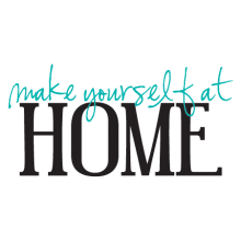make yourself at home wall decal