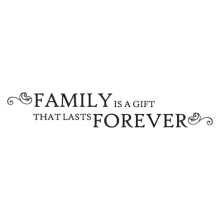 a gift that lasts forever wall decal