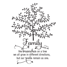 family tree wall decal