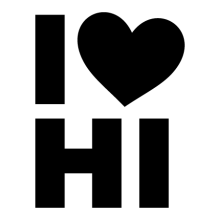 I (heart) HI with Heart
