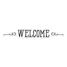 welcome hello entry entryway wall quotes vinyl lettering wall decals