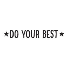 Do your best with stars