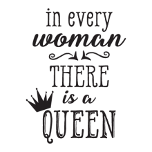 Every Woman A Queen, inspirational great for any home Wall Quotes™ Decal