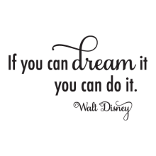 Dream It Do It Elegant Wall Quotes™ Decal perfect  for any home