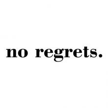 No regrets, live life, motivation, church,