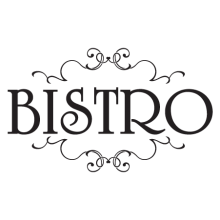 bistro wall quotes decal
