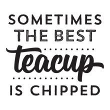 The Best Teacup inspirational great for any kitchen Wall Quotes™ Decal