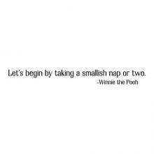 Let's begin by taking a smallish map or two - Winnie the Pooh wall quotes vinyl lettering wall decals aa milne christopher robin nursery playroom kids room reading literature 