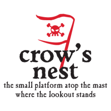 crow's nest pirate definition wall decal