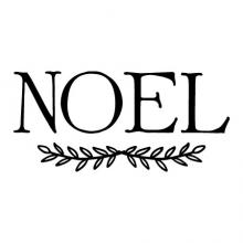 Noel wall quotes vinyl lettering wall decal home decor christmas xmas holiday seasonal french 