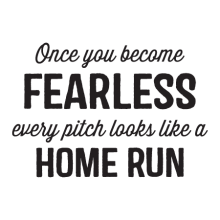 Every Pitch Looks Like A Home Run Wall Quotes™ Decal perfect for any home