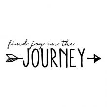 Find joy in the journey wall quotes vinyl lettering wall decal travel vacation beach camp camping tent hike nature outdoor find yourself 