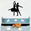 Couple Ballet Dancers wall quotes wall art wall decal dance tutu 