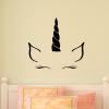 Unicorn Horn Wall Quotes Wall Art wall decal princess castle fairy pretend