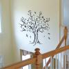 tree and leaves entryway living room family wall art decal