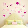 Pink Dots & Spots Vinyl Wall Art Decal by WallQuotes.com