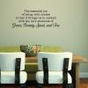 Dining room wall decal