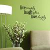 Live Laugh Love Wall Quotes Decal