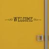 welcome hello wall quotes vinyl lettering wall decal home decor house entry entryway