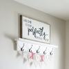 Welcome to our perfectly imperfect home wall quotes vinyl lettering wall decal home decor vinyl stencil house perfect entry