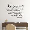 See It Through No Matter What, inspirational for any room Wall Quotes™ Decal