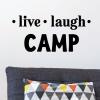 Live Laugh - fill in the blank - wall quotes vinyl lettering love camp travel nap anything custom personalized inspiration