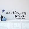 What is life without a little risk? -Sirius Black wall quotes vinyl lettering wall decal home decor vinyl stencil harry potter jk rowling